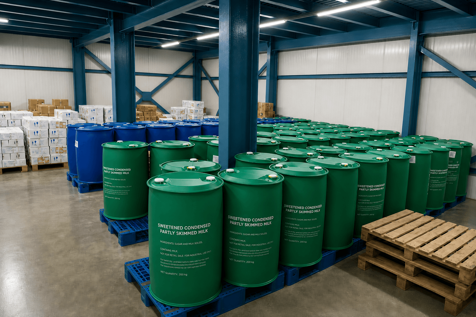 Cold storage interior section two